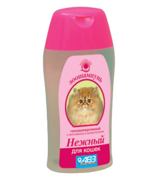 Агроветзащита нежный шампунь для кошек гипоаллергенный