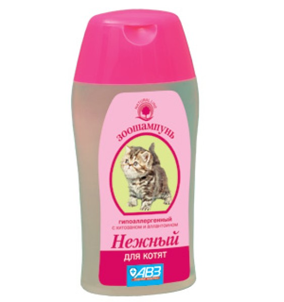 Агроветзащита нежный шампунь для котят