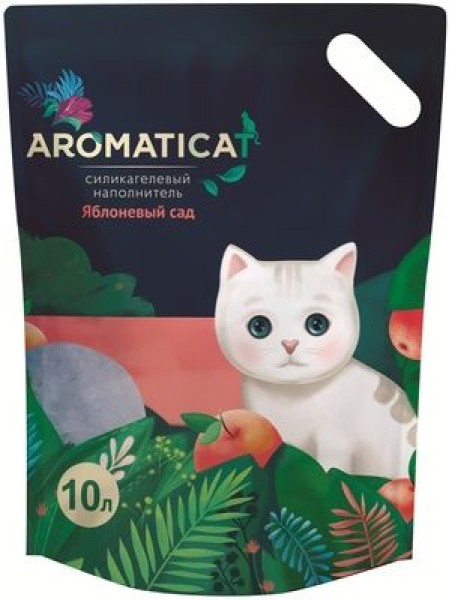 AromatiCat силикагелевый наполнитель яблоневый сад