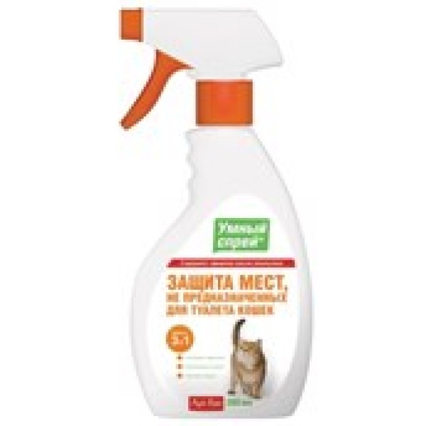 Apicenna "Умный спрей" защита мест не предназначенных для туалета кошек