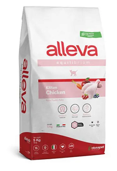 Alleva Equilibrium Chicken Kitten сухой корм для котят с курицей