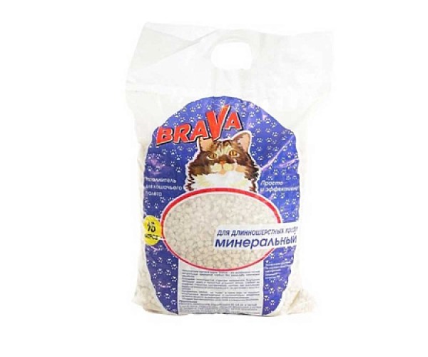 Brava Впитывающий наполнитель для длинношерстных кошек