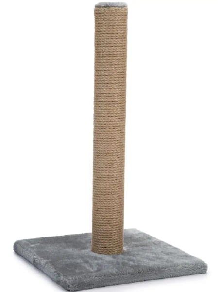 Beeztees Когтеточка-столбик для кошек, Lesley серая