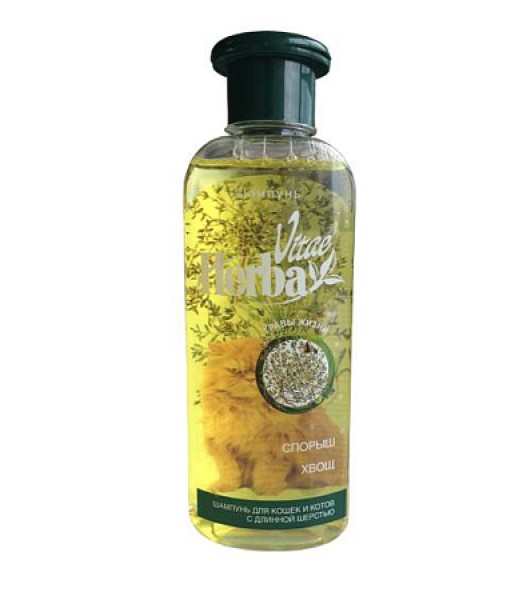 Herba Vitae шампунь для котов и кошек с длинной шерстью, 250мл