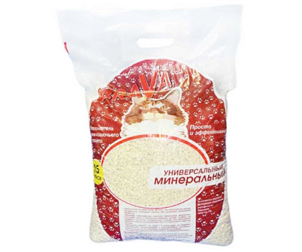 Brava Наполнитель впитывающий Универсальный 15 л