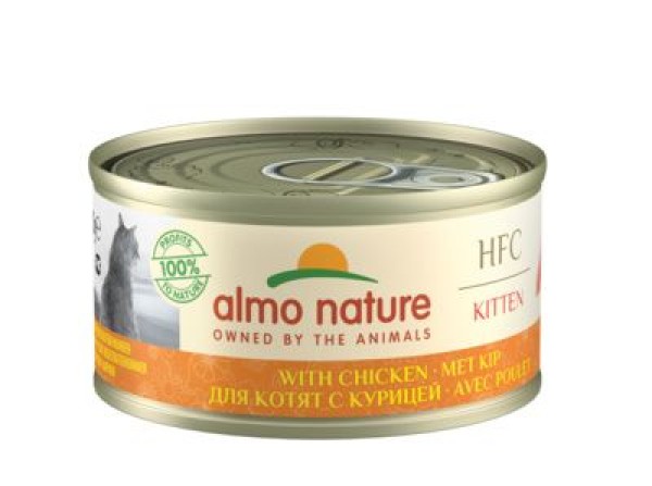 Almo Nature консервы для котят с курицей