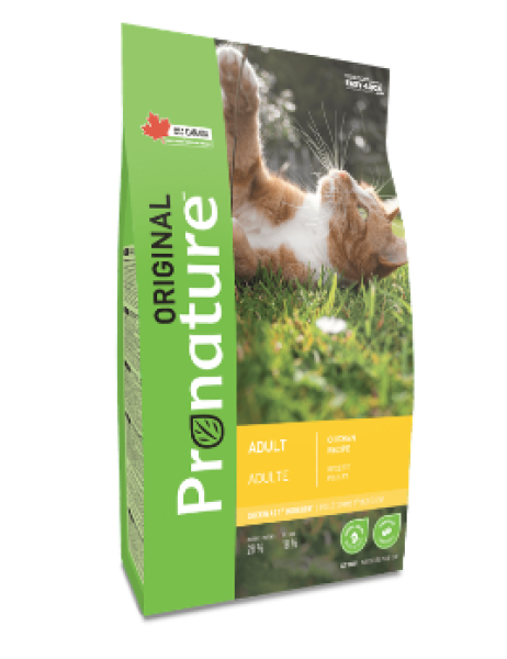 Pronature Original корм для взрослых кошек с курицей