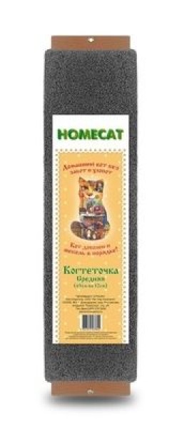 Homecat когтеточка с кошачьей мятой, средняя