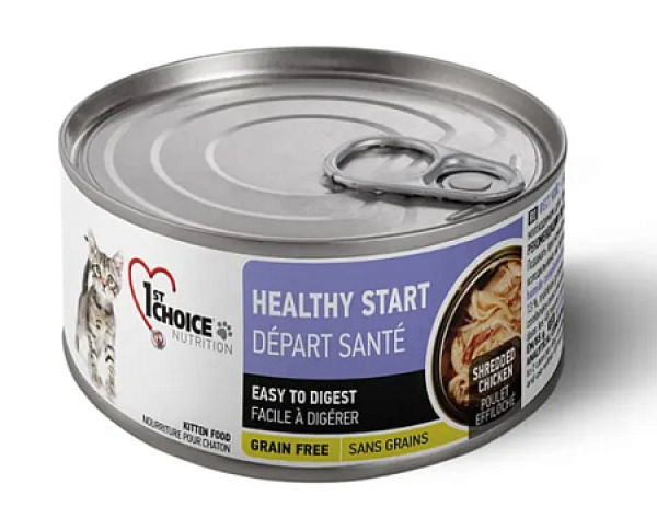 1st Choice Healthy Start влажный корм для котят с курицей в масле тунца