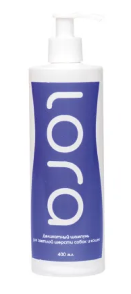 Lora деликатный шампунь для кошек и собак для светлой шерсти