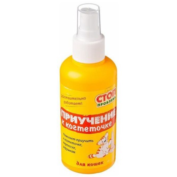СТОП ПРОБЛЕМА STOP-СПРЕЙ "Приучение к когтеточке", 120 мл